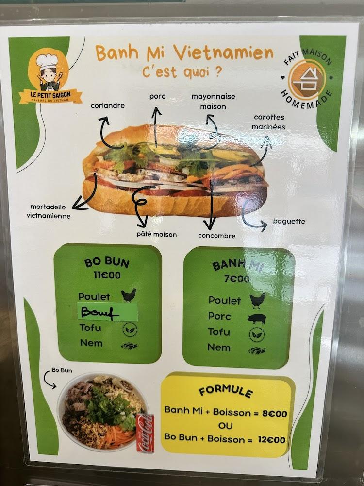 Le Petit Saïgon - Menu Image 1